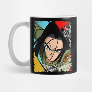 ANDROID 17 MERCH VTG Mug